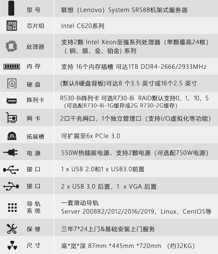 联想TS80X服务器